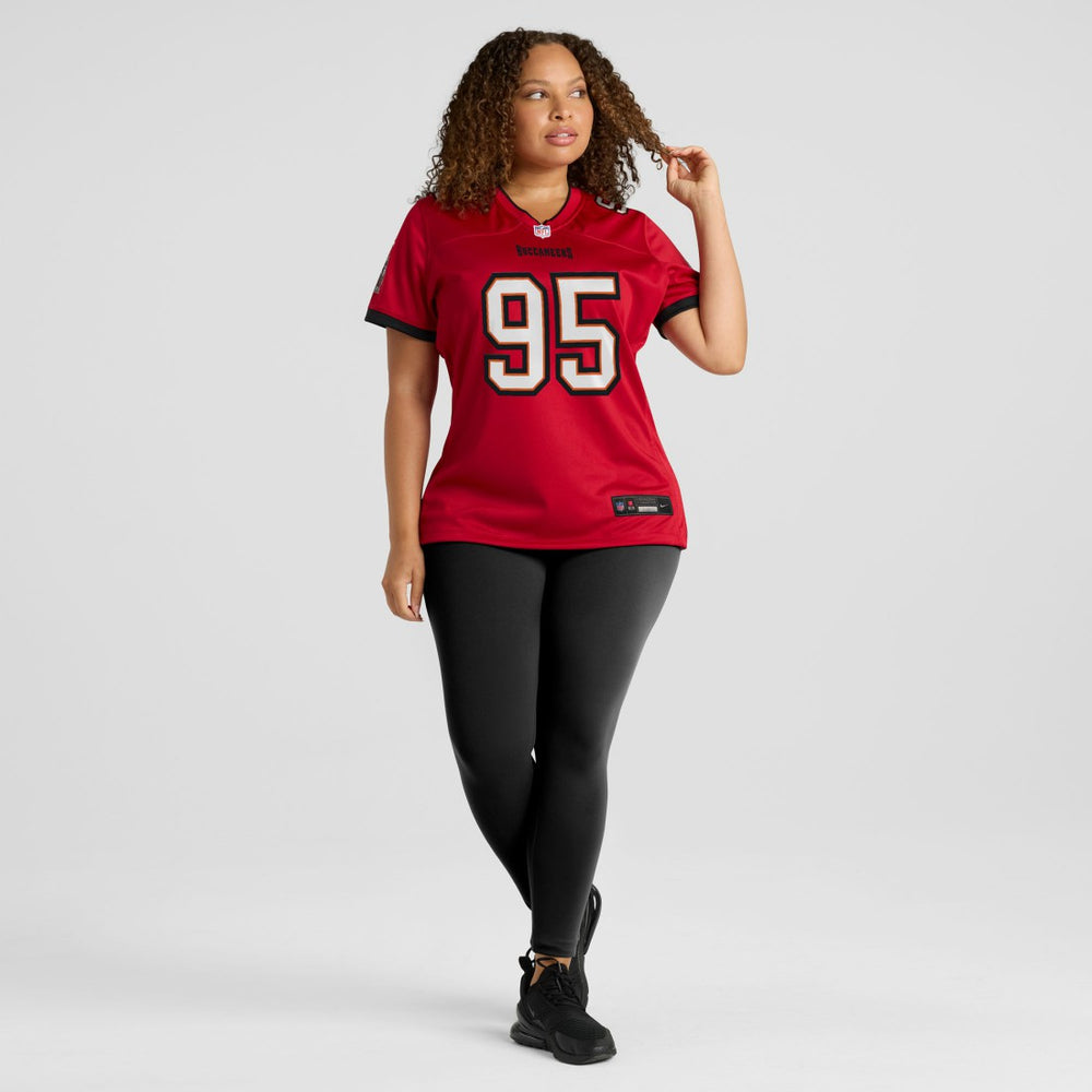 Elijah Roberts Tampa Bay Buccaneers Women's Team Game Jersey - Red - Nike