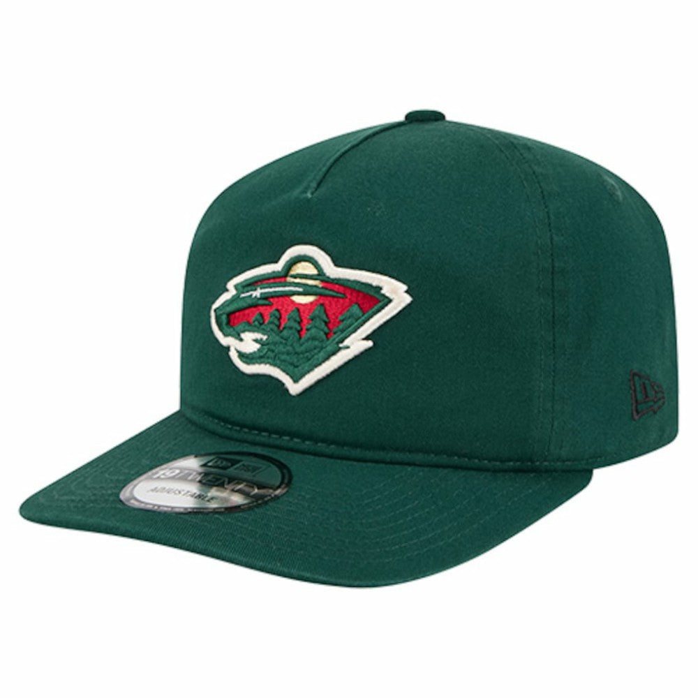 Minnesota Wild New Era 19TWENTY Adjustable Hat - Green | New Era on sale