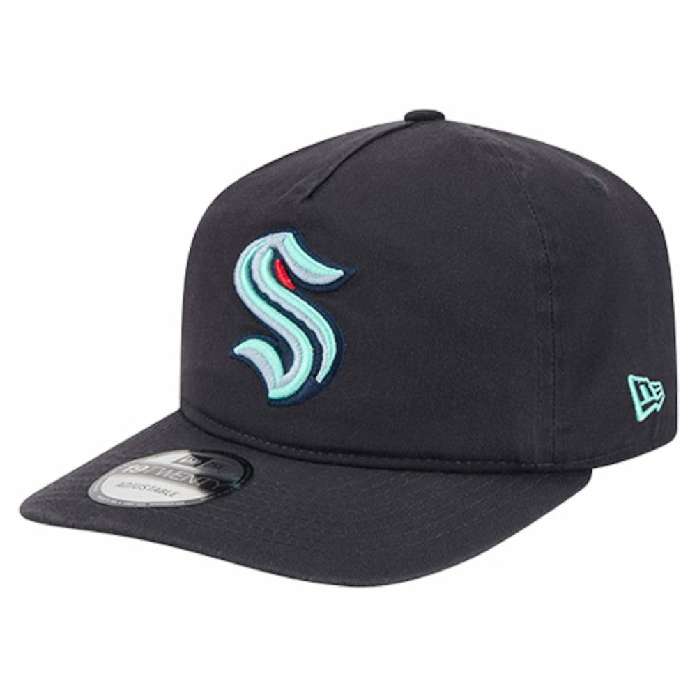 Seattle Kraken New Era 19TWENTY Adjustable Hat - Deep Sea Blue | New Era Lifestyle