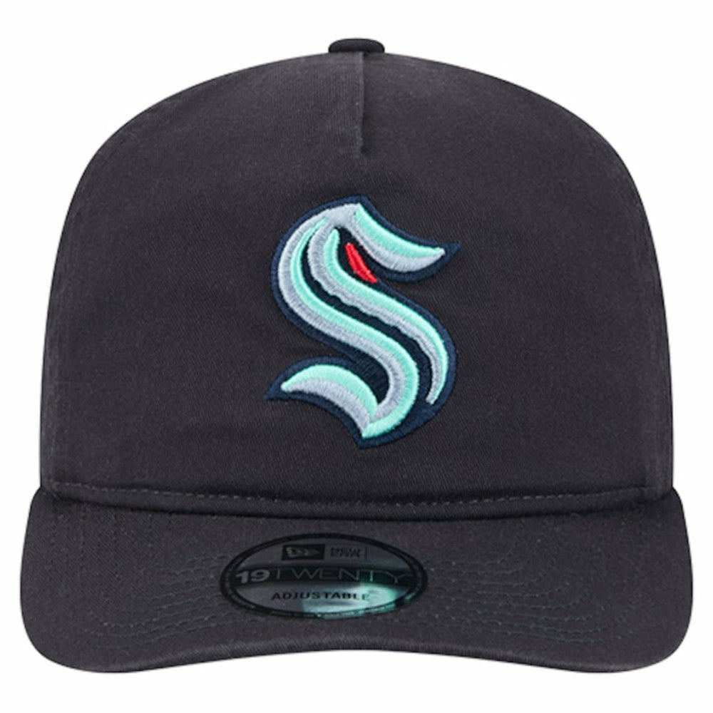 Seattle Kraken New Era 19TWENTY Adjustable Hat - Deep Sea Blue | New Era Lifestyle