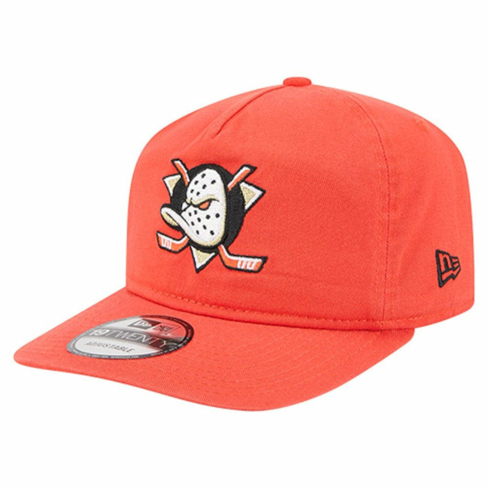 Anaheim Ducks New Era 19TWENTY Adjustable Hat - Orange | New Era sale