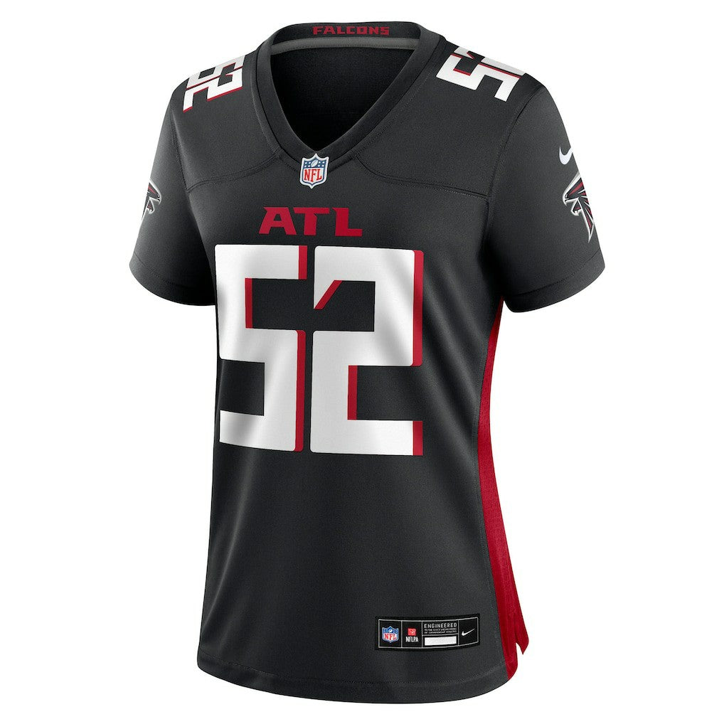 Jovaughn Gwyn Atlanta Falcons Women's Team Game Jersey - Black - Nike