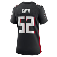 Jovaughn Gwyn Atlanta Falcons Women's Team Game Jersey - Black - Nike