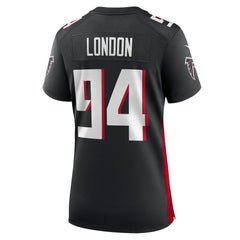 LaCale London Atlanta Falcons Women's Team Game Jersey - Black - Nike