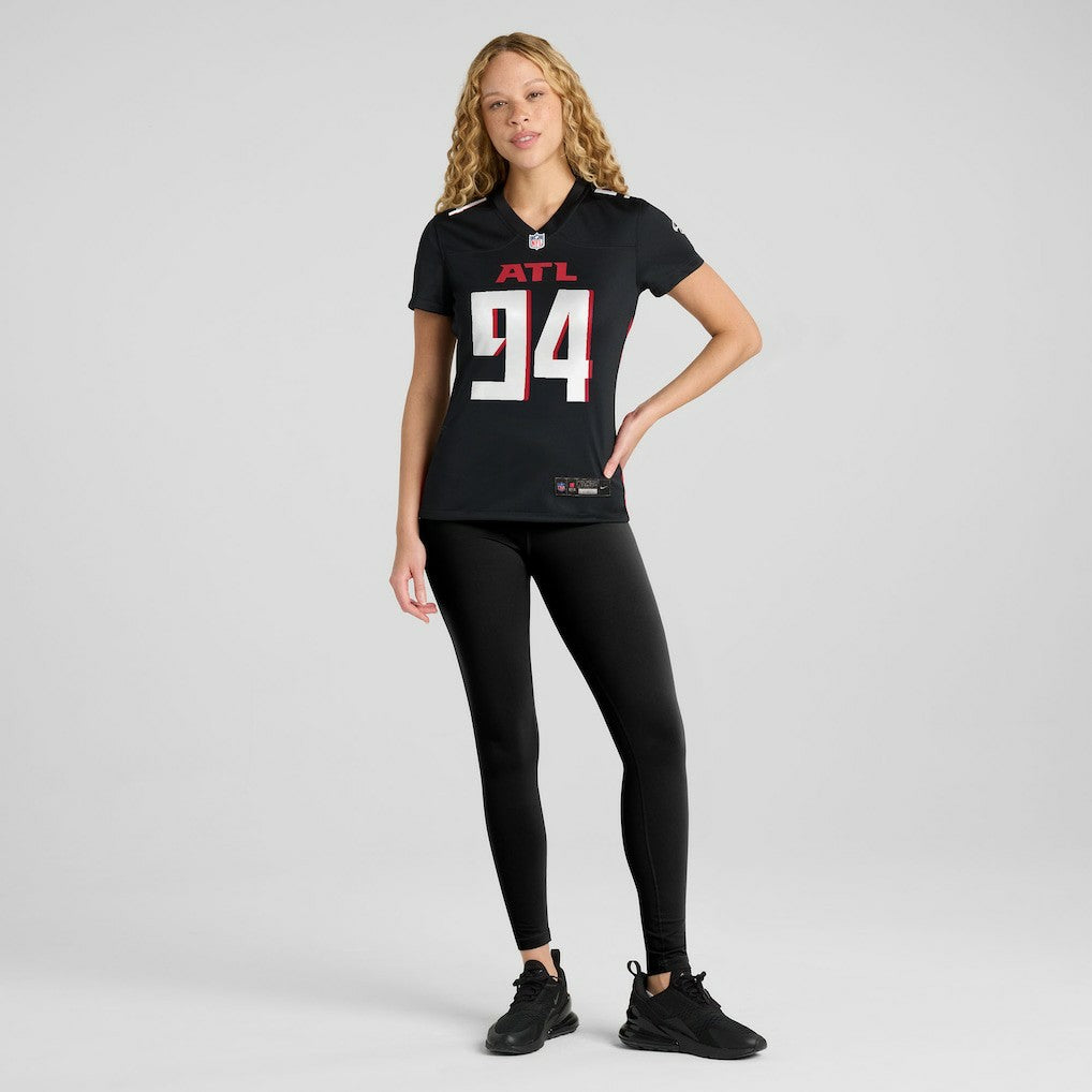 LaCale London Atlanta Falcons Women's Team Game Jersey - Black - Nike
