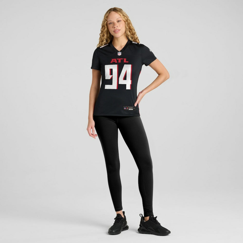 LaCale London Atlanta Falcons Women's Team Game Jersey - Black - Nike