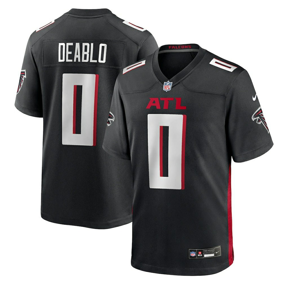 Divine Deablo Atlanta Falcons Team Game Jersey - Black - Nike