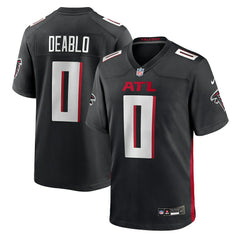 Divine Deablo Atlanta Falcons Team Game Jersey - Black - Nike