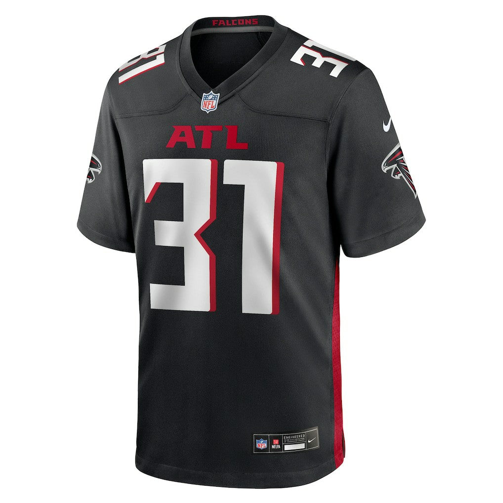 Xavier Watts Atlanta Falcons Team Game Jersey - Black - Nike