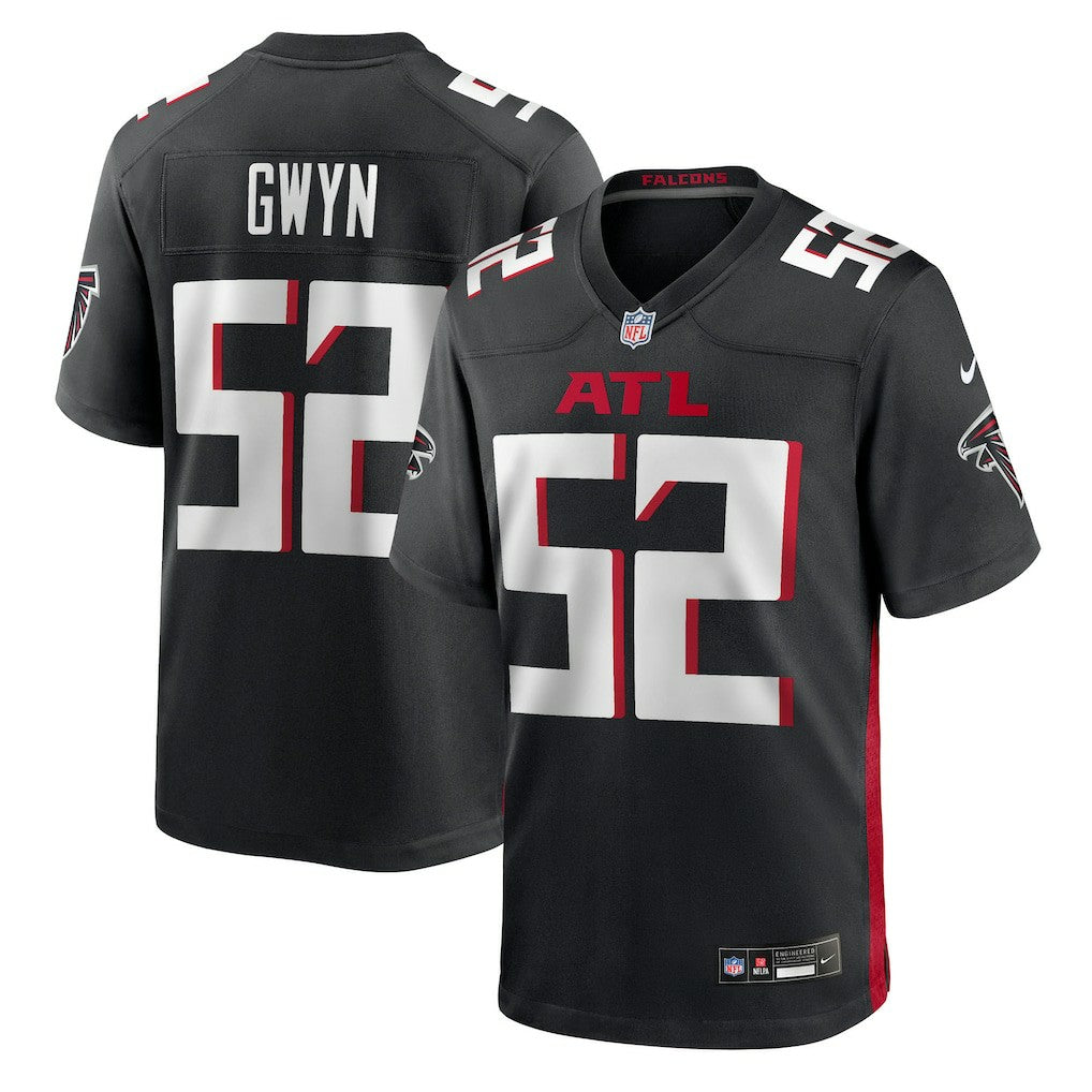 Jovaughn Gwyn Atlanta Falcons Team Game Jersey - Black - Nike