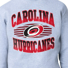 Carolina Hurricanes Starter Team Grit Graphic Fleece Pullover Sweatshirt - Gray | NHL near me