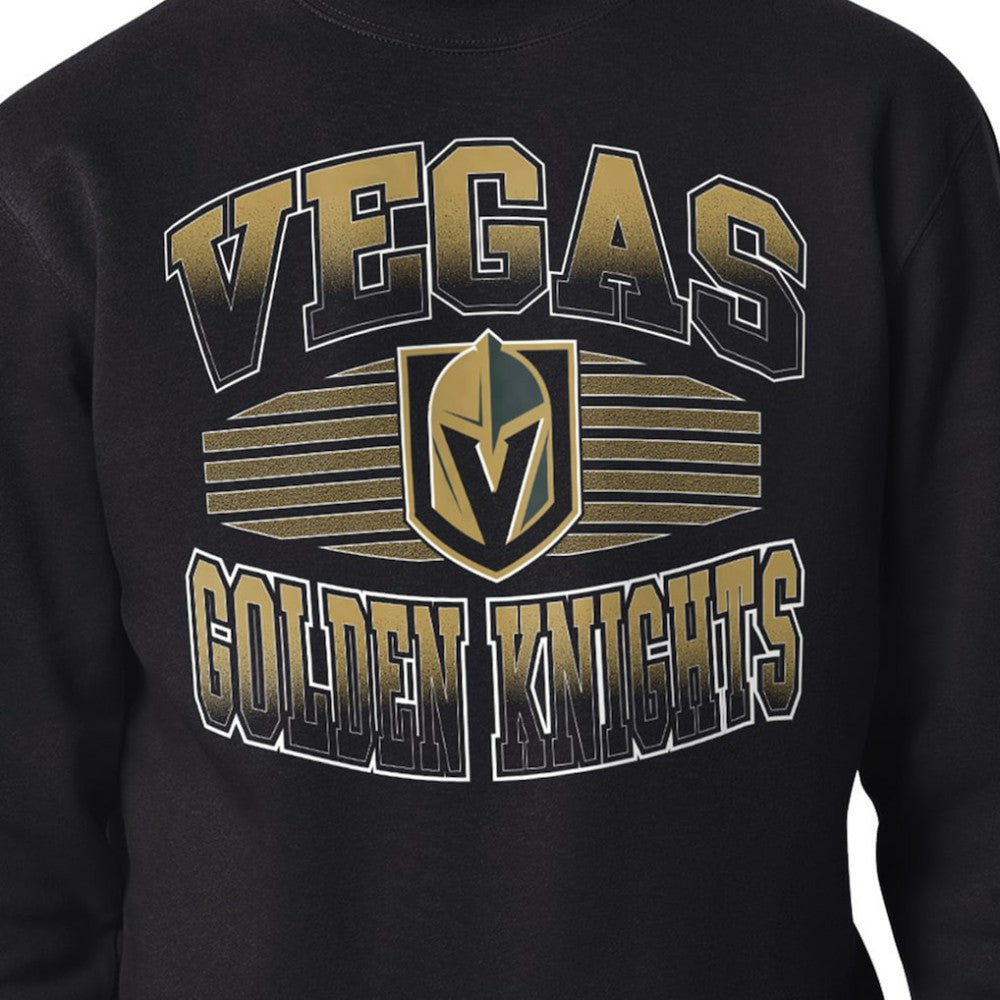 Vegas Golden Knights Starter Team Grit Graphic Fleece Pullover Sweatshirt - Black | NHL near me