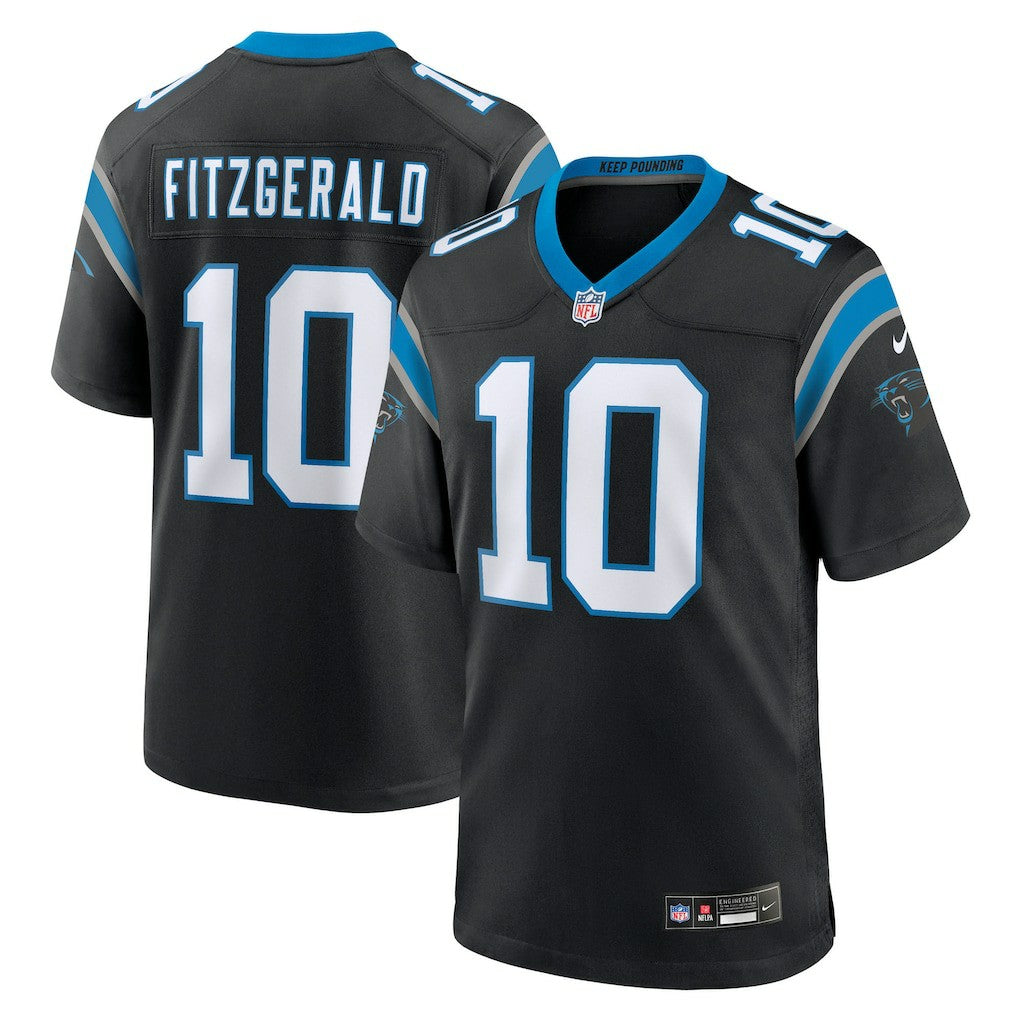 Ryan Fitzgerald Carolina Panthers Team Game Jersey - Black - Nike