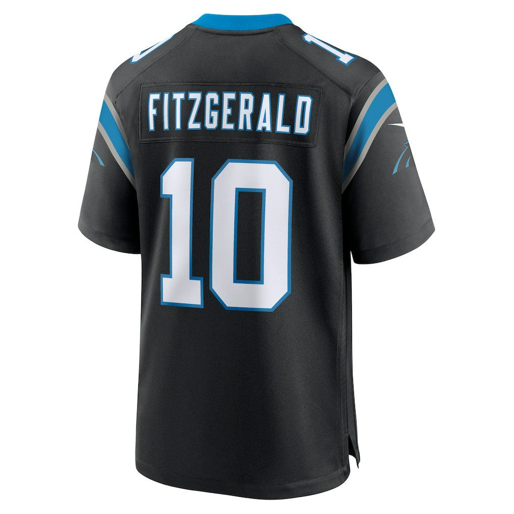 Ryan Fitzgerald Carolina Panthers Team Game Jersey - Black - Nike