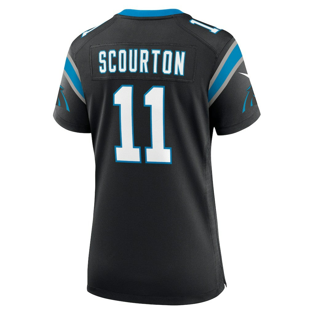 Nic Scourton Carolina Panthers Women's Team Game Jersey - Black - Nike