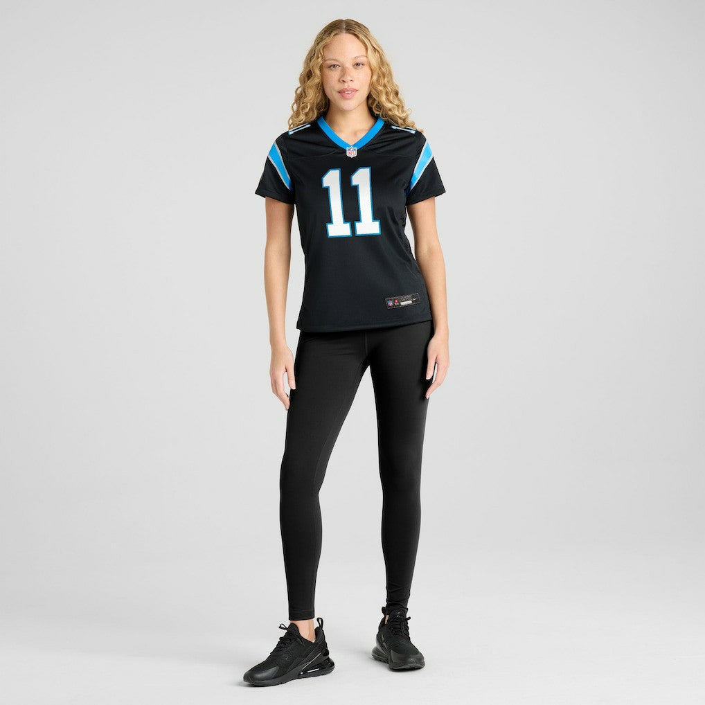 Nic Scourton Carolina Panthers Women's Team Game Jersey - Black - Nike