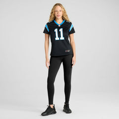 Nic Scourton Carolina Panthers Women's Team Game Jersey - Black - Nike