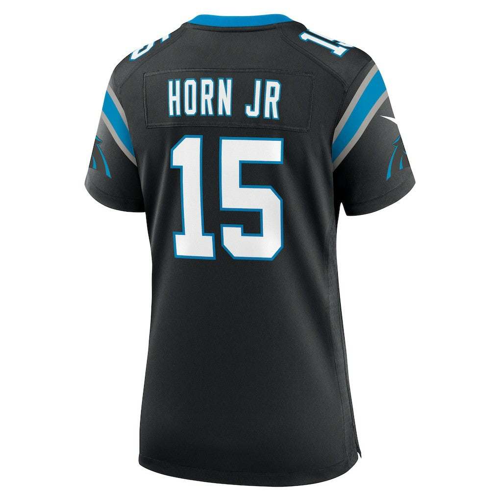 Jimmy Horn Jr Carolina Panthers Women's Team Game Jersey - Black - Nike