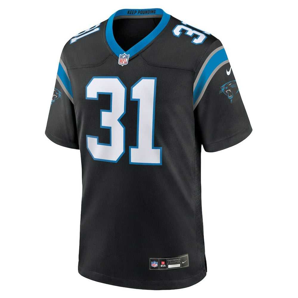 Corey Thornton Carolina Panthers Team Game Jersey - Black - Nike