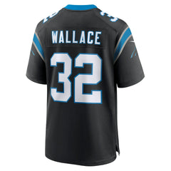 Trevin Wallace Carolina Panthers Team Game Jersey - Black - Nike