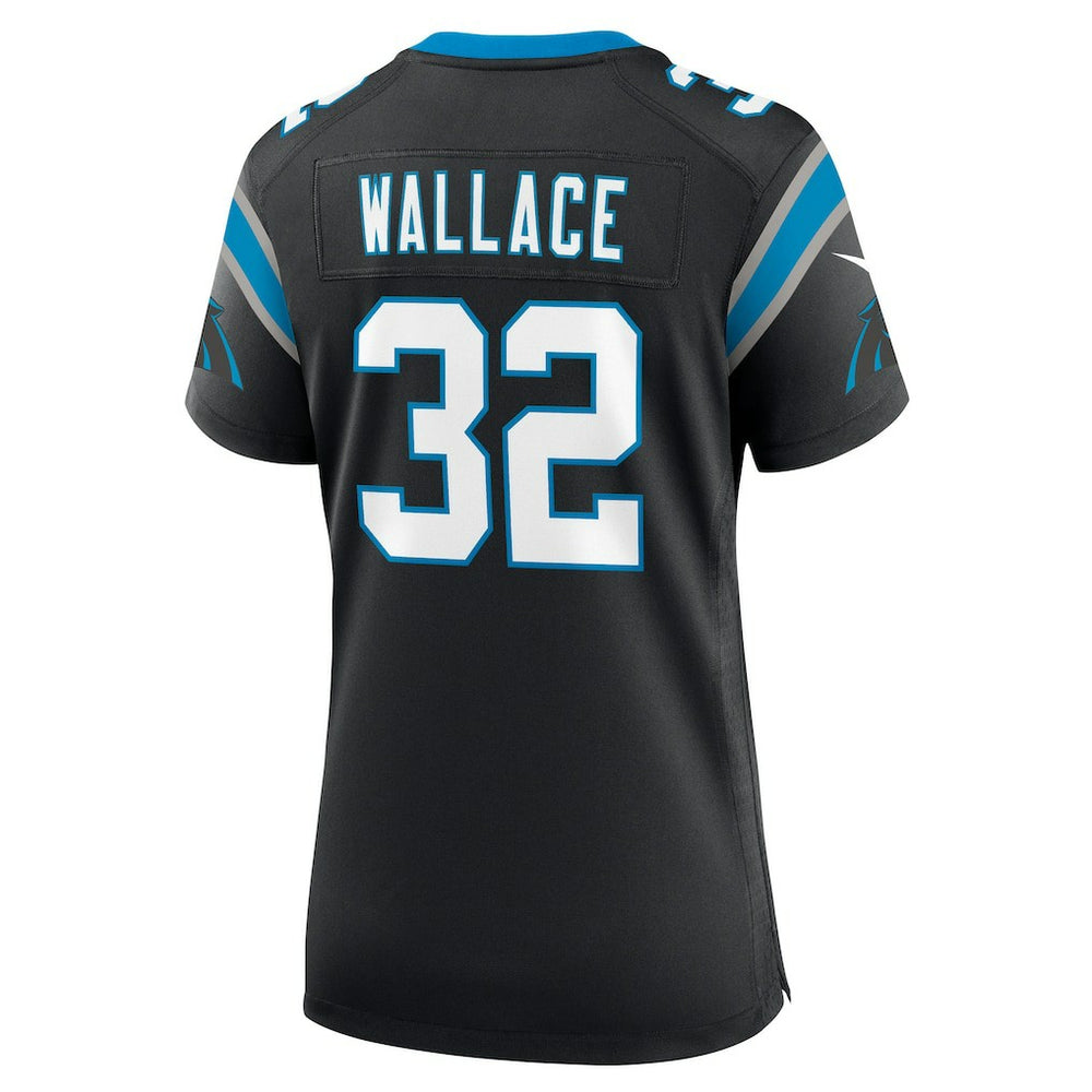 Trevin Wallace Carolina Panthers Women's Team Game Jersey - Black - Nike
