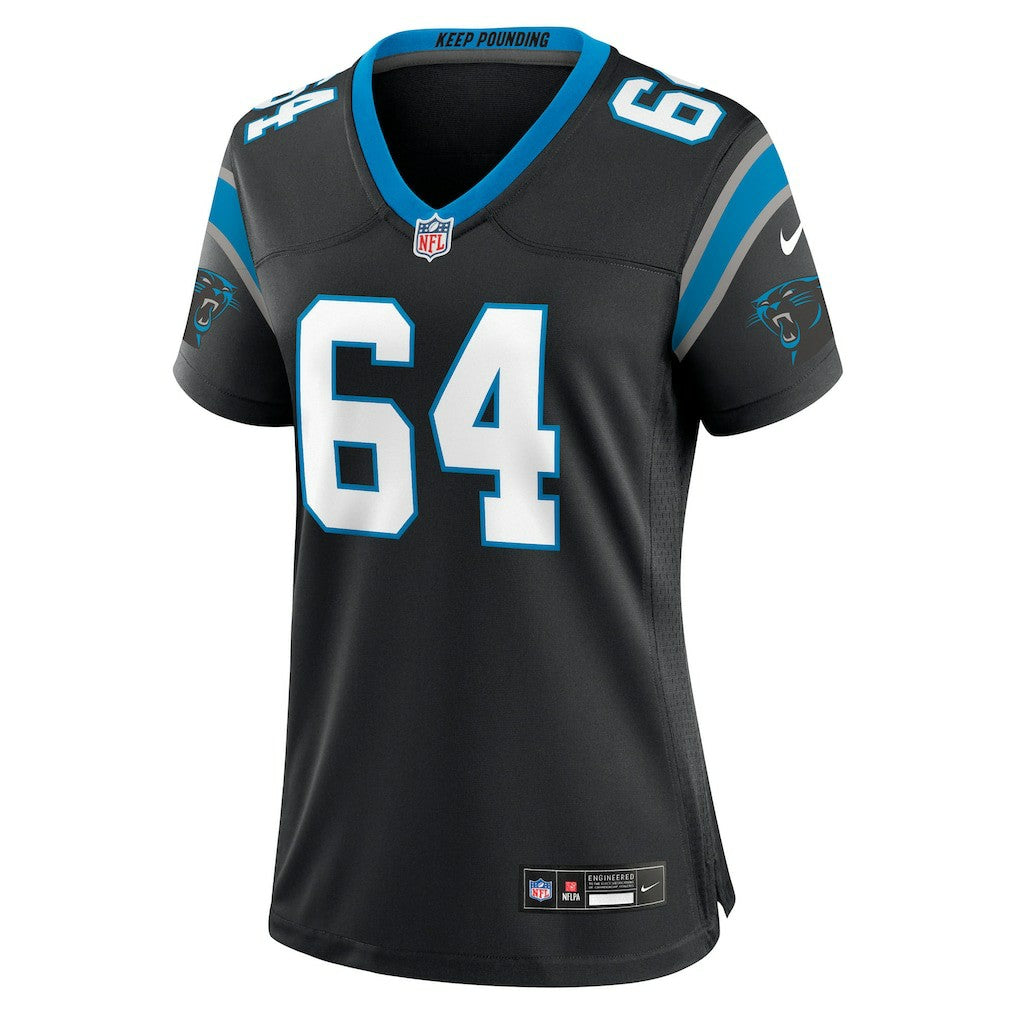 Cade Mays Carolina Panthers Women's Team Game Jersey - Black - Nike