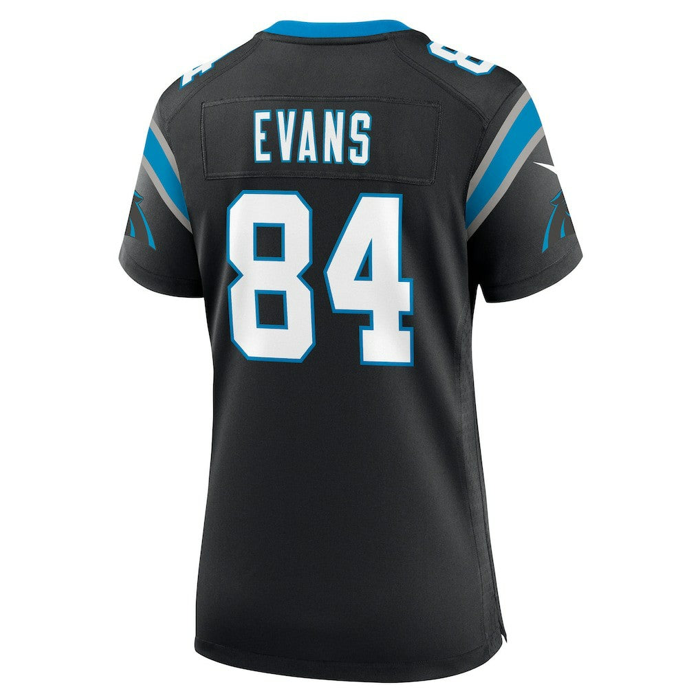 Mitchell Evans Carolina Panthers Women's Team Game Jersey - Black - Nike