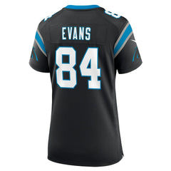 Mitchell Evans Carolina Panthers Women's Team Game Jersey - Black - Nike