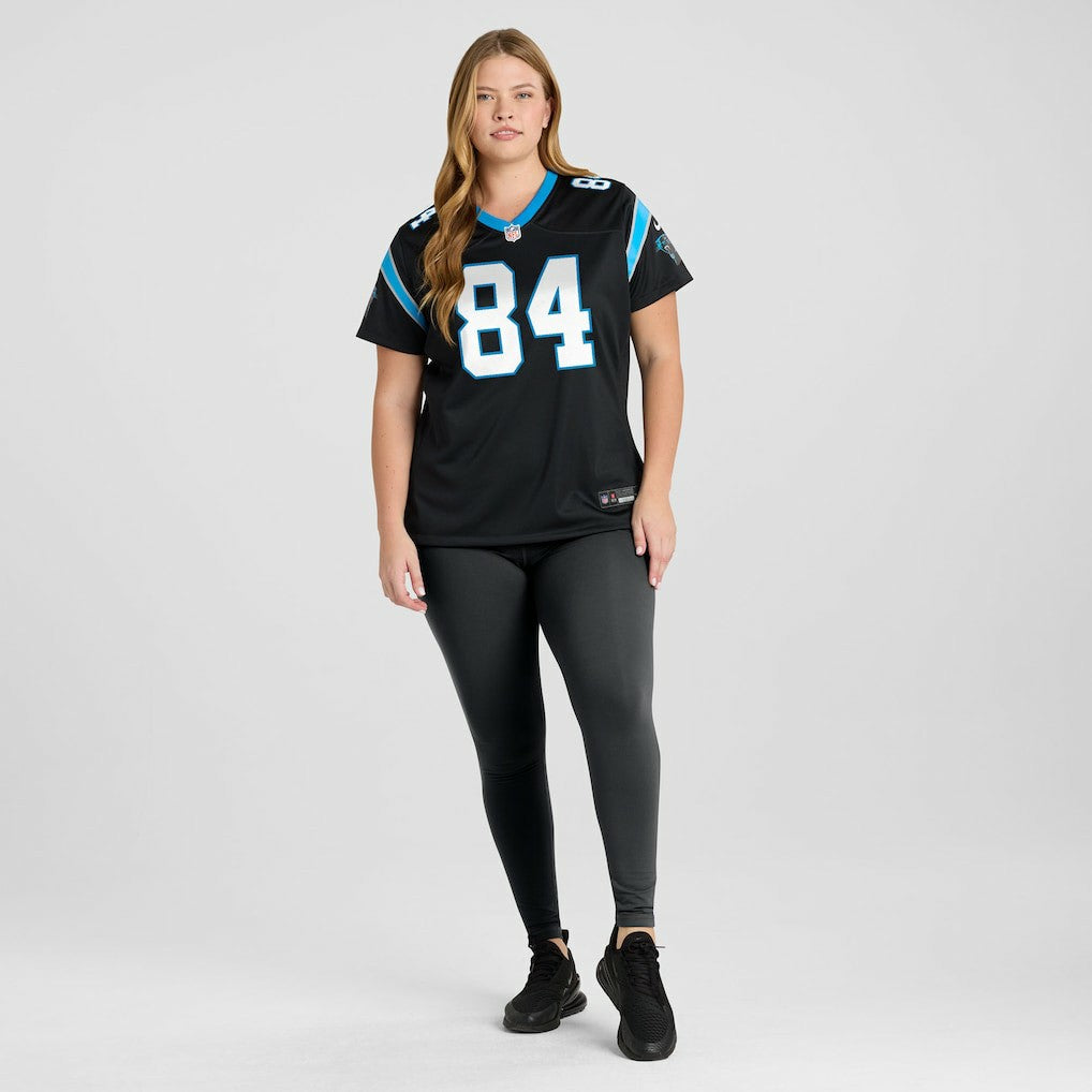 Mitchell Evans Carolina Panthers Women's Team Game Jersey - Black - Nike