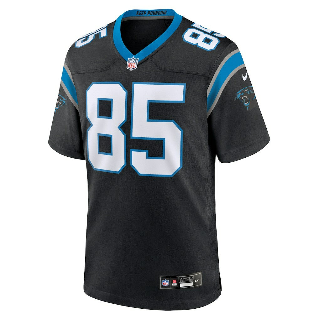 James Mitchell Carolina Panthers Team Game Jersey - Black - Nike