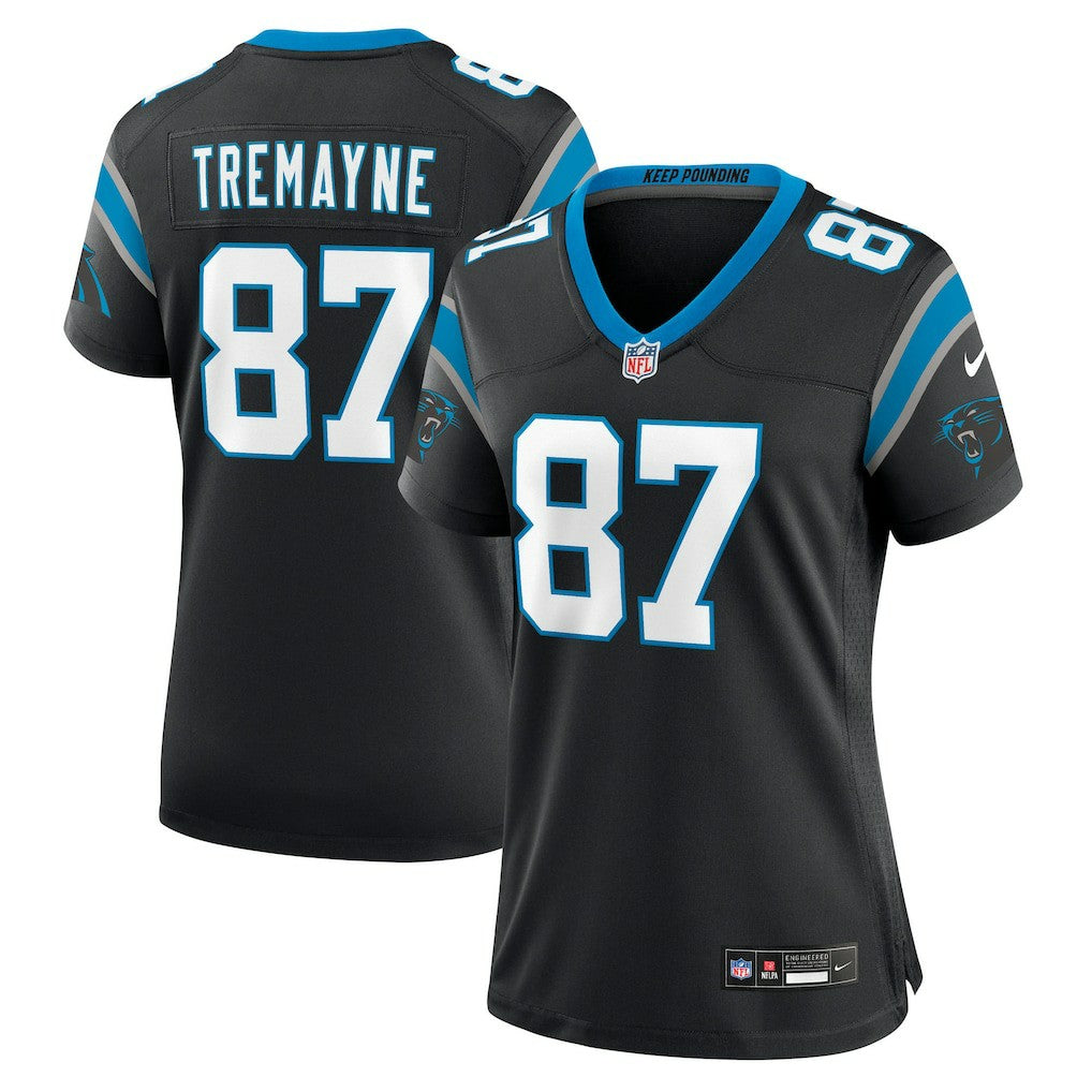 Brycen Tremayne Carolina Panthers Women's Team Game Jersey - Black - Nike