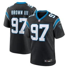 Bobby Brown III Carolina Panthers Team Game Jersey - Black - Nike