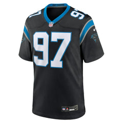 Bobby Brown III Carolina Panthers Team Game Jersey - Black - Nike