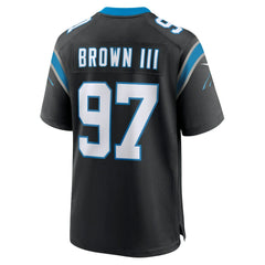 Bobby Brown III Carolina Panthers Team Game Jersey - Black - Nike