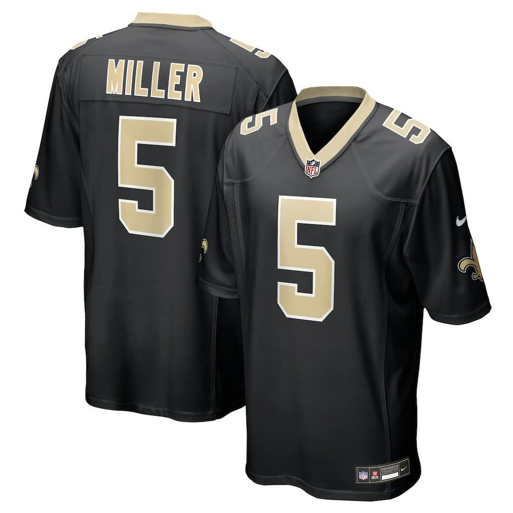 Kendre Miller New Orleans Saints Team Game Jersey - Black - Nike