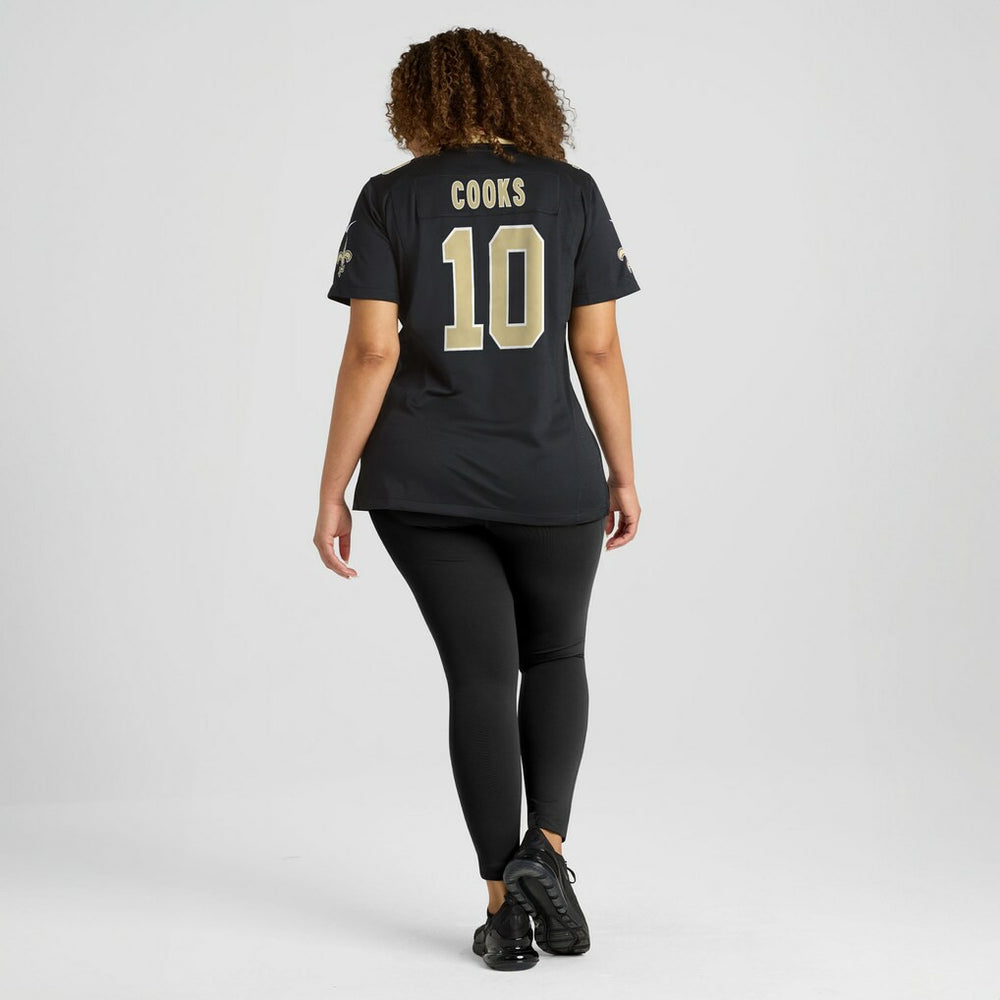 Brandin Cooks New Orleans Saints Women's Team Game Jersey - Black - Nike