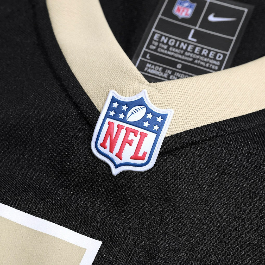 Velus Jones Jr. New Orleans Saints Team Game Jersey - Black - Nike