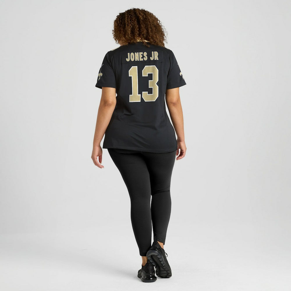 Velus Jones Jr. New Orleans Saints Women's Team Game Jersey - Black - Nike