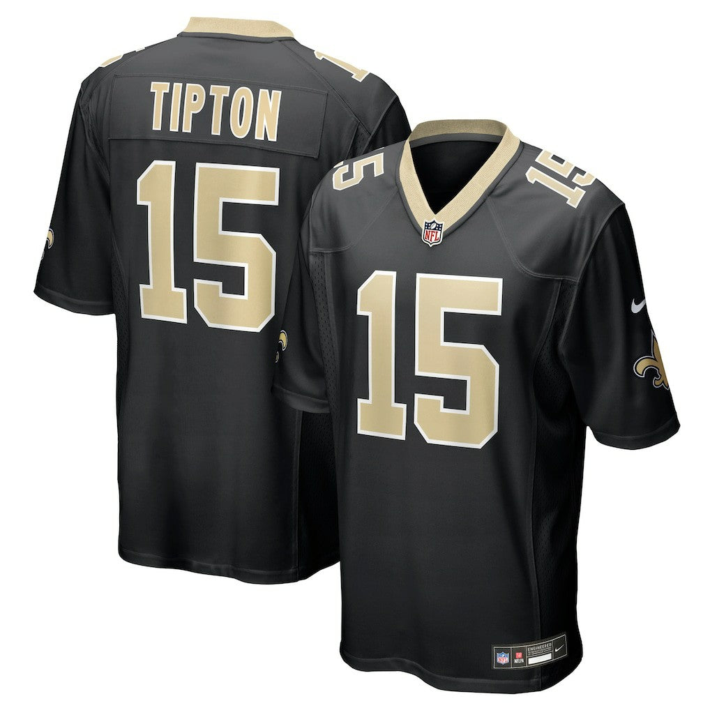 Mason Tipton New Orleans Saints Team Game Jersey - Black - Nike