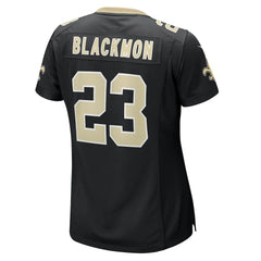 Julian Blackmon New Orleans Saints Women's Team Game Jersey - Black - Nike