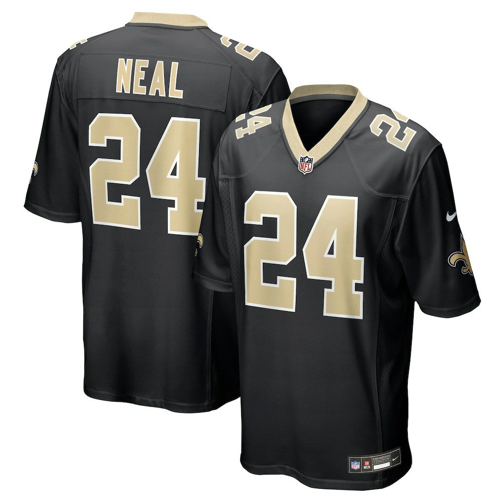 Devin Neal New Orleans Saints Team Game Jersey - Black - Nike