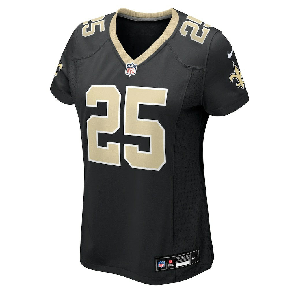 Rejzohn Wright New Orleans Saints Women's Team Game Jersey - Black - Nike