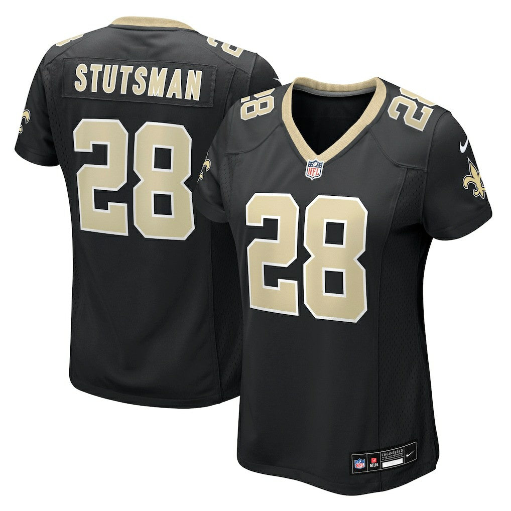 Danny Stutsman New Orleans Saints Women's Team Game Jersey - Black - Nike