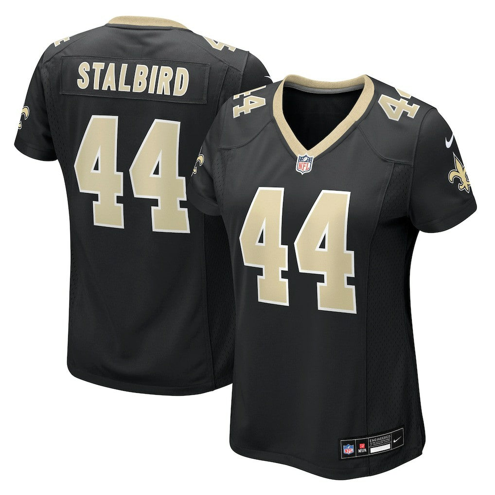 Isaiah Stalbird New Orleans Saints Women's Team Game Jersey - Black - Nike
