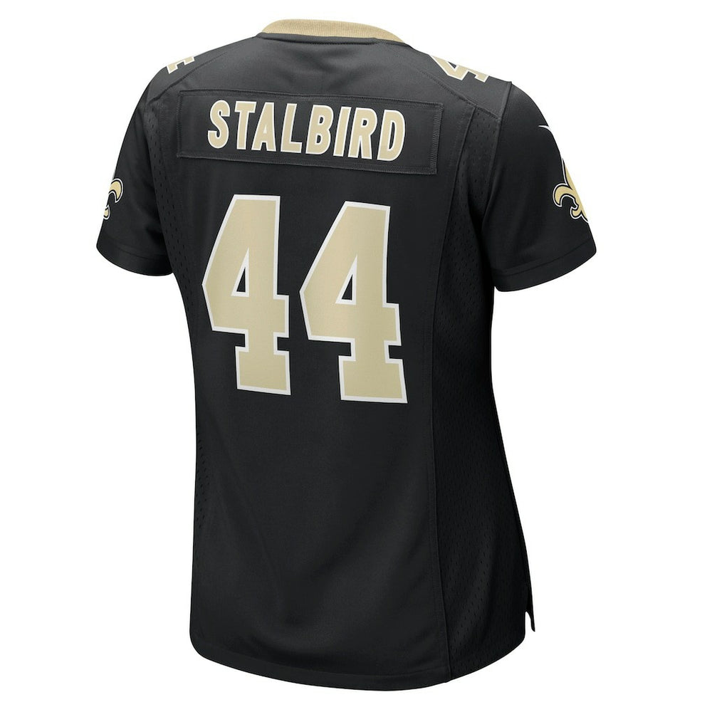 Isaiah Stalbird New Orleans Saints Women's Team Game Jersey - Black - Nike