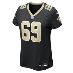 Barry Wesley New Orleans Saints Women's Team Game Jersey - Black - Nike