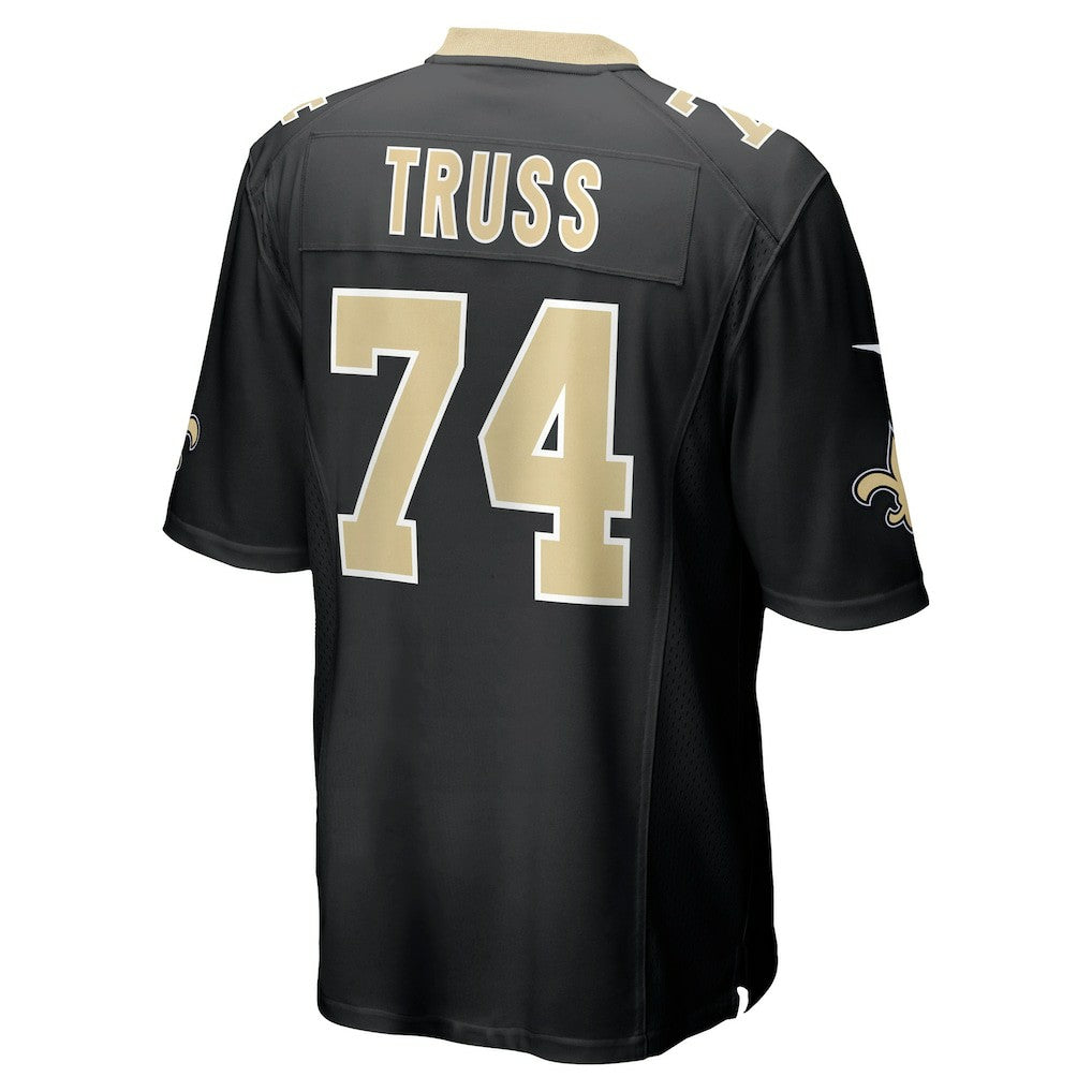 Xavier Truss New Orleans Saints Team Game Jersey - Black - Nike