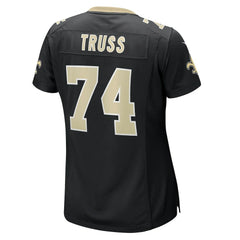 Xavier Truss New Orleans Saints Women's Team Game Jersey - Black - Nike
