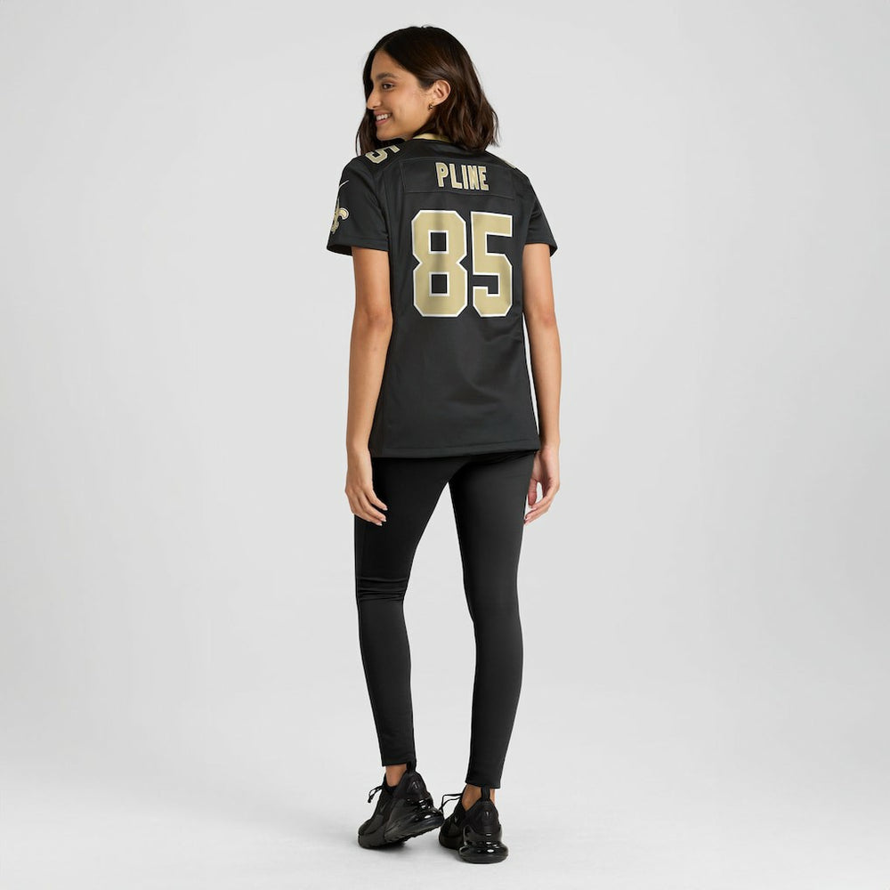 Mason Pline New Orleans Saints Women's Team Game Jersey - Black - Nike