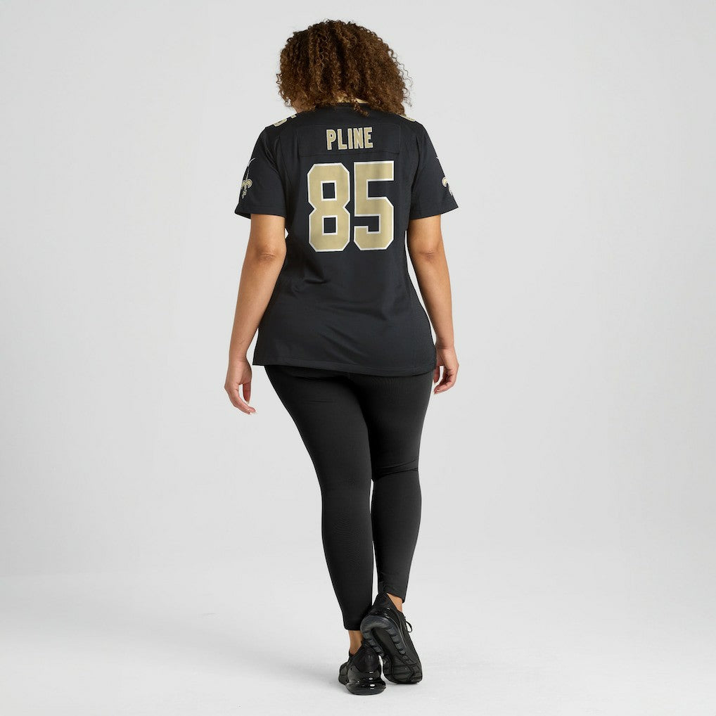 Mason Pline New Orleans Saints Women's Team Game Jersey - Black - Nike